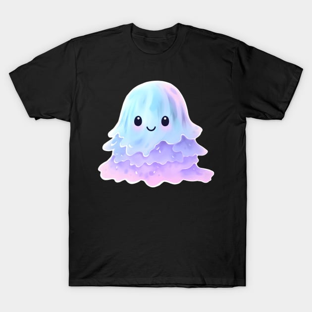 Pastel Goth Cute Ghost T-Shirt by Scrapitsideways